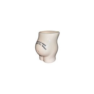 Vintage Cream “I Should Have Danced All Night” Kitschy Pregnancy Mug